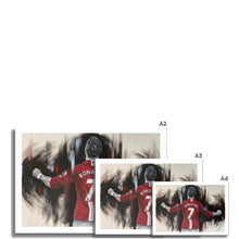 Load image into Gallery viewer, Cristiano Ronaldo 7 Fine Art Print
