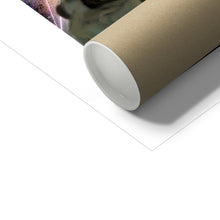 Load image into Gallery viewer, Rocket Raccoon and Baby Groot Portrait Fine Art Print from marvel film Guardians of the Galaxy with packaging