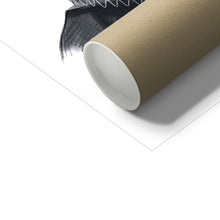 Load image into Gallery viewer, Formula 1 champion Lewis Hamilton Portrait Fine Art Print artwork with packaging