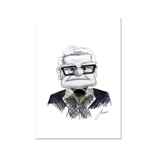 Load image into Gallery viewer, Grandpa (up) portrait fine art print artwork
