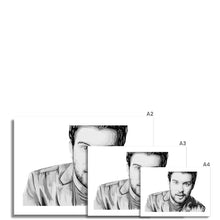 Load image into Gallery viewer, Jack Whitehall portrait fine art print artwork various sizes