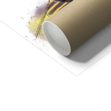 Load image into Gallery viewer, Liverpool footballer Mo Salah, Egyptian King Portrait Fine Art Print with packaging