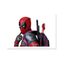 Load image into Gallery viewer, deadpool portrait fine art print