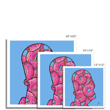 Load image into Gallery viewer, Home Simpson ( The Simpsons ) portrait fine art print artwork various sizes