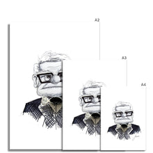 Load image into Gallery viewer, Grandpa (up) portrait fine art print artwork various sizes