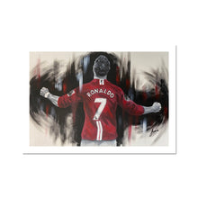 Load image into Gallery viewer, Cristiano Ronaldo 7 Fine Art Print
