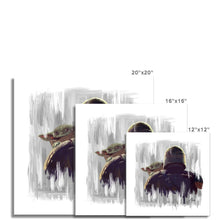 Load image into Gallery viewer, The Mandalorian star wars Portrait Fine Art Print artwork various sizes