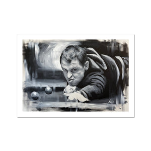 Ronnie O'Sullivan OBE (Snooker action shot) Fine Art Print