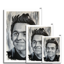 Load image into Gallery viewer, 7 time world snooker champion Ronnie O&#39;Sullivan OBE Fine Art Print
