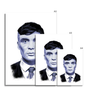 Peaky Blinders star Thomas Shelby Portrait Fine Art Print various sizes