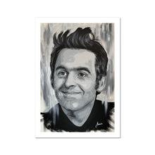 Load image into Gallery viewer, 7 time world snooker champion Ronnie O&#39;Sullivan OBE Fine Art Print
