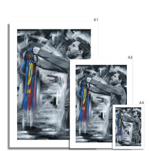 Load image into Gallery viewer, Barcelona and Argentinian footballer Lionel Messi Portrait Fine Art Print various sizes
