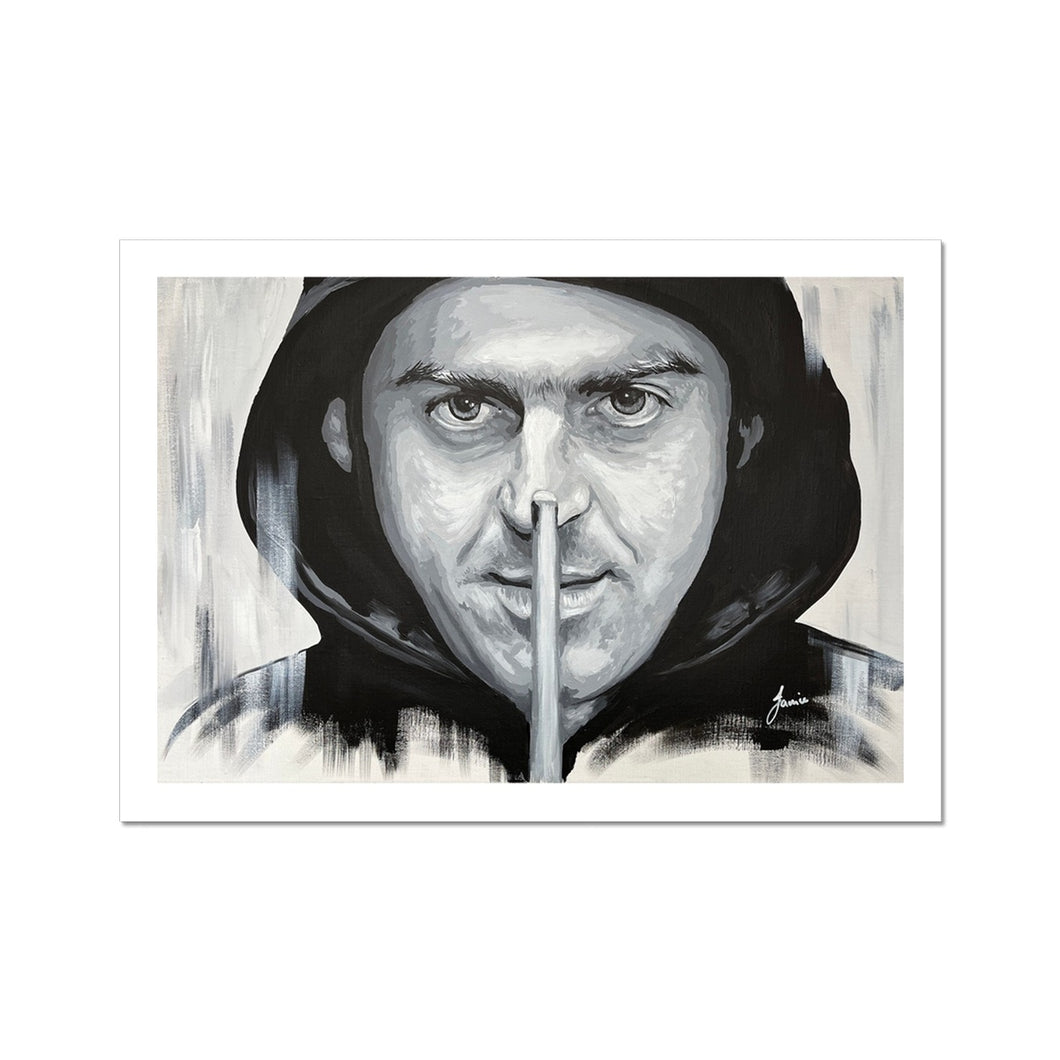 Ronnie O'Sullivan OBE Hoodie Fine Art Print