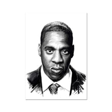 Load image into Gallery viewer, Jay-Z portrait fine art print artwork
