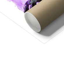 Load image into Gallery viewer, Marvel Black Panther portrait fine art print with packaging

