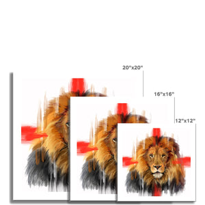 England Lion Limited Edition Fine Art Print