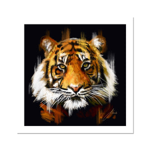 Tiger portrait fine art print artwork