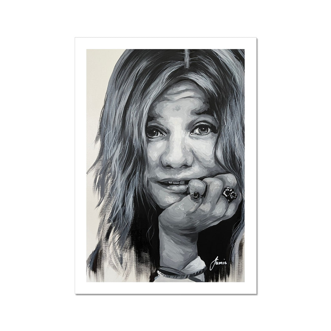 Janis Joplin Fine Art Print