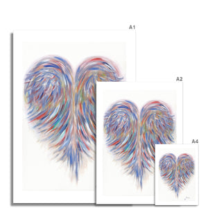 bright colourful always in my heart print various sizes