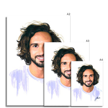 Load image into Gallery viewer, The Body Coach Joe Wicks Portrait Fine Art Print artwork various sizes
