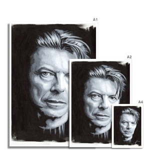 Musician David Bowie portrait fine art print various sizes