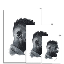 Load image into Gallery viewer, Musician Tinie Tempah Portrait Fine Art Print artwork various sizes
