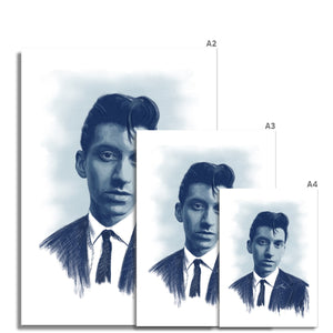 Alex Turner (Arctic Monkeys) Portrait Fine Art Print