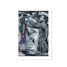Load image into Gallery viewer, Barcelona and Argentinian footballer Lionel Messi Portrait Fine Art Print
