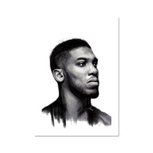 Load image into Gallery viewer, Anthony Joshua portrait fine art print
