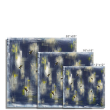 Load image into Gallery viewer, blue bee artwork fine art prints various sizes
