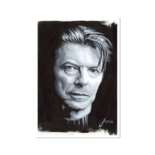 Load image into Gallery viewer, Musician David Bowie portrait fine art print
